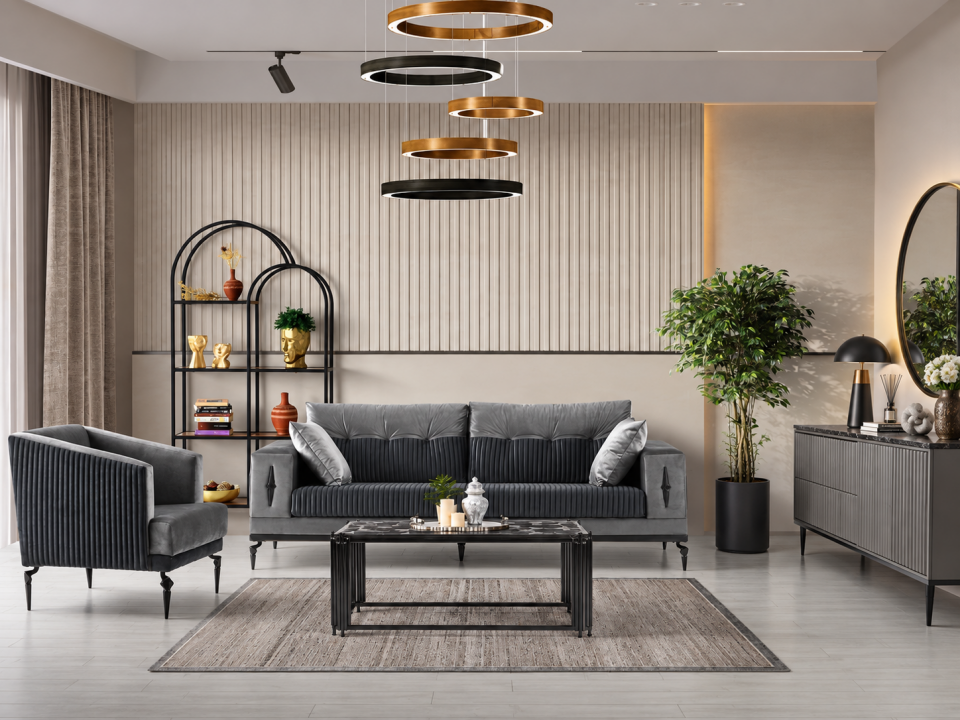 Sefabella Elegance Koltuk Takımı (3+1)