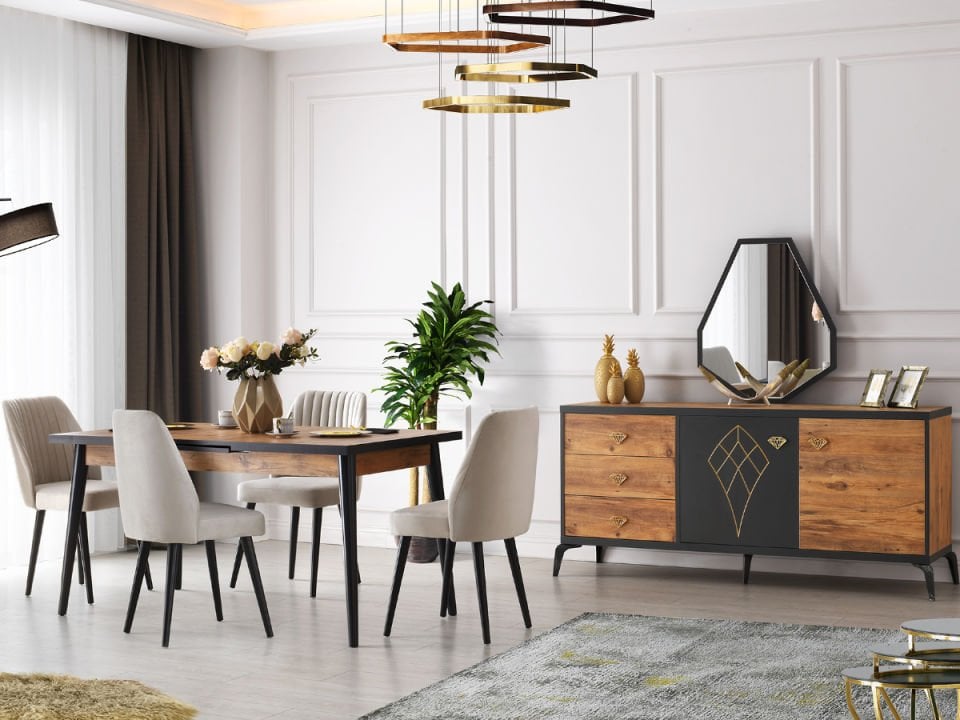 Sefabella Crystal Yemek Odası